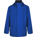 Parka homme col montant avec zip caché ton sur ton, 400 g/m²