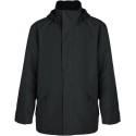 Parka homme col montant avec zip caché ton sur ton, 400 g/m²