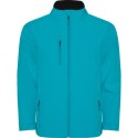 Veste homme softshell 2 couches ton sur ton doublée polaire, 300 g/m²
