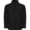 Veste homme softshell 2 couches ton sur ton doublée polaire, 300 g/m²