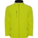 Veste homme softshell 2 couches ton sur ton doublée polaire, 300 g/m²