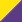 Jaune / Violet