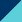 Bleu navy / Bleu turquoise