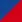 Bleu royal / Rouge