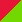 Rouge / Vert citron