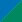Bleu saphir / Vert