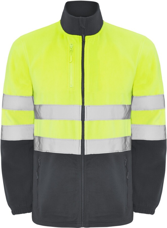 57€02 Sur Regatta - Veste Polaire Haute Visibilité TACTICAL - Homme  M M Jaune Gris Utrg3985