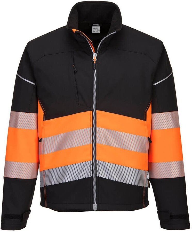 Veste softshell PW3 haute visibilit?� classe 1