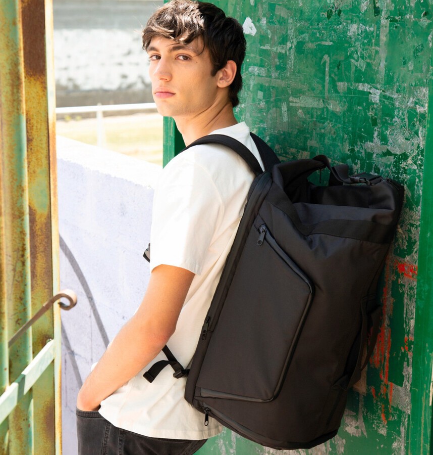 Sac dos de voyage avec dos matelass porte ordinateur