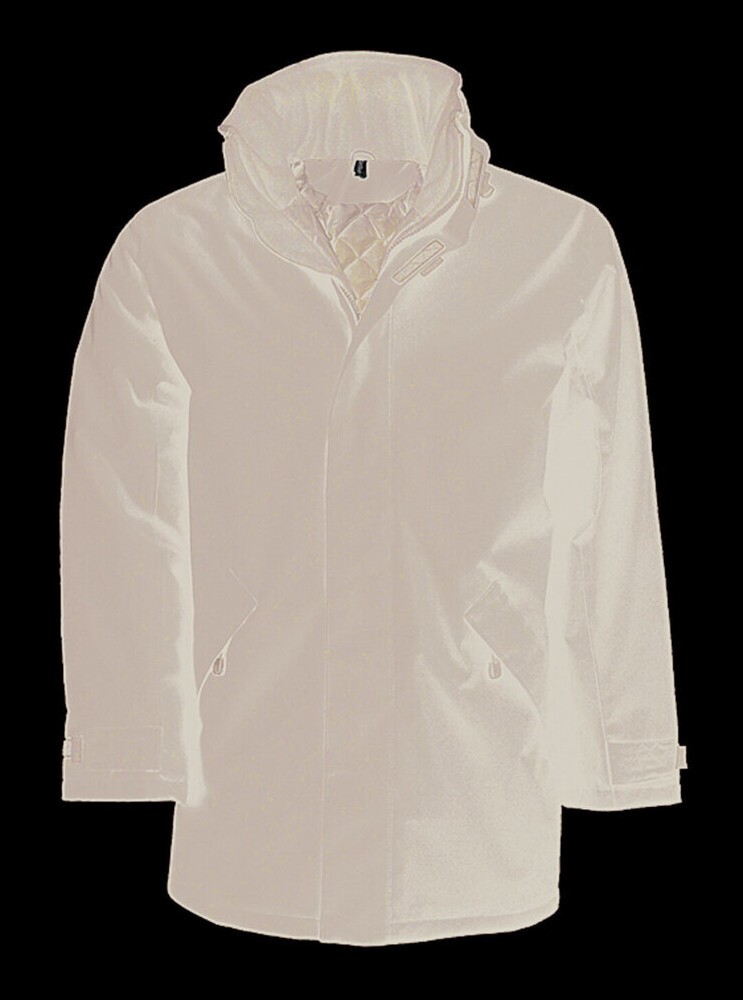 Parka enfant avec capuche dans le col doublé polaire, 450 g/m²