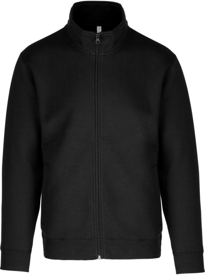 Veste molleton zippée homme sans capuche, 280 g/m²