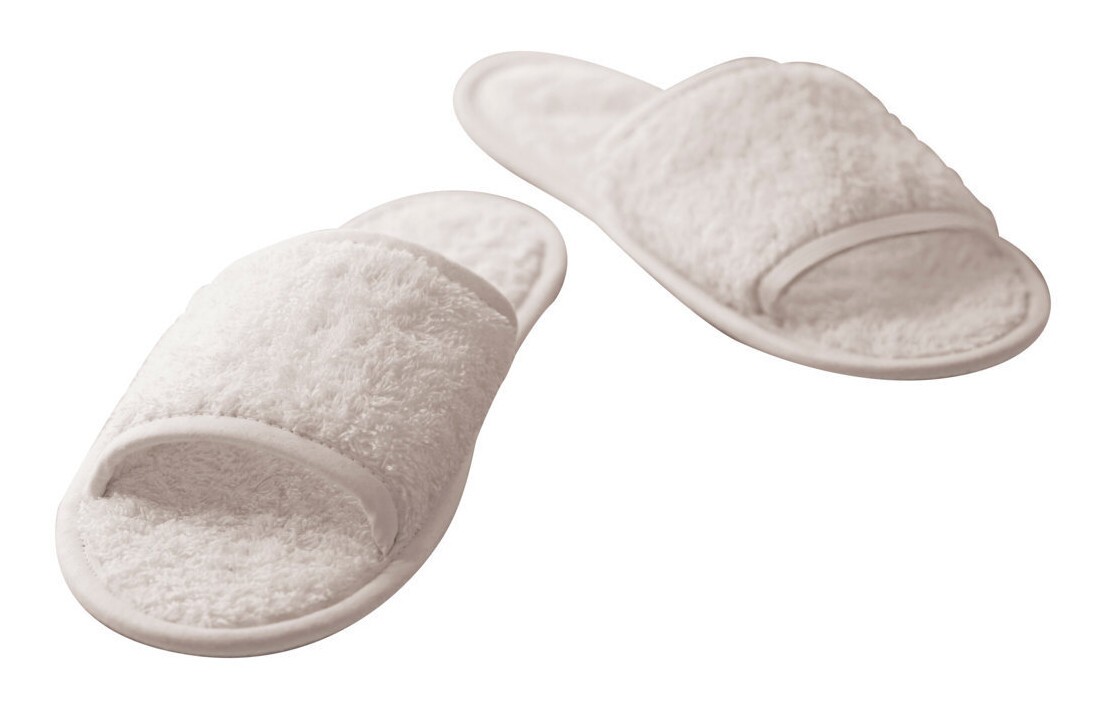 Mules shop tissu eponge