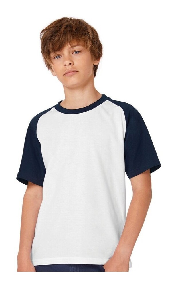 Tee shirt bicolore clearance