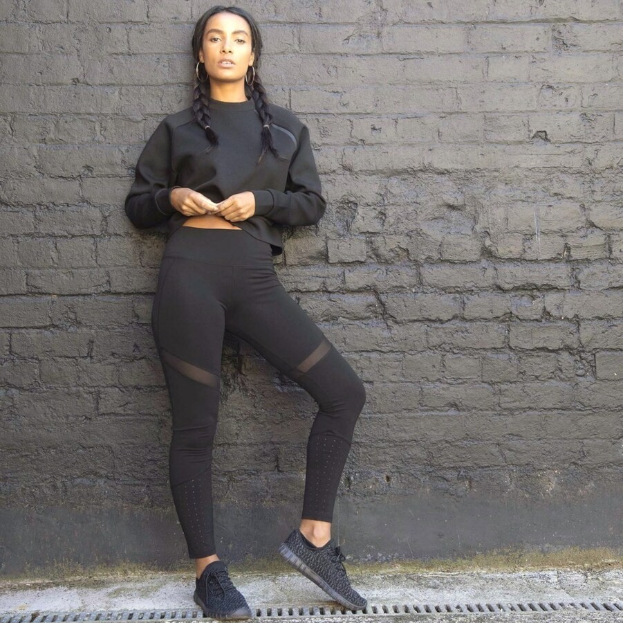 Legging ceinture large hot sale