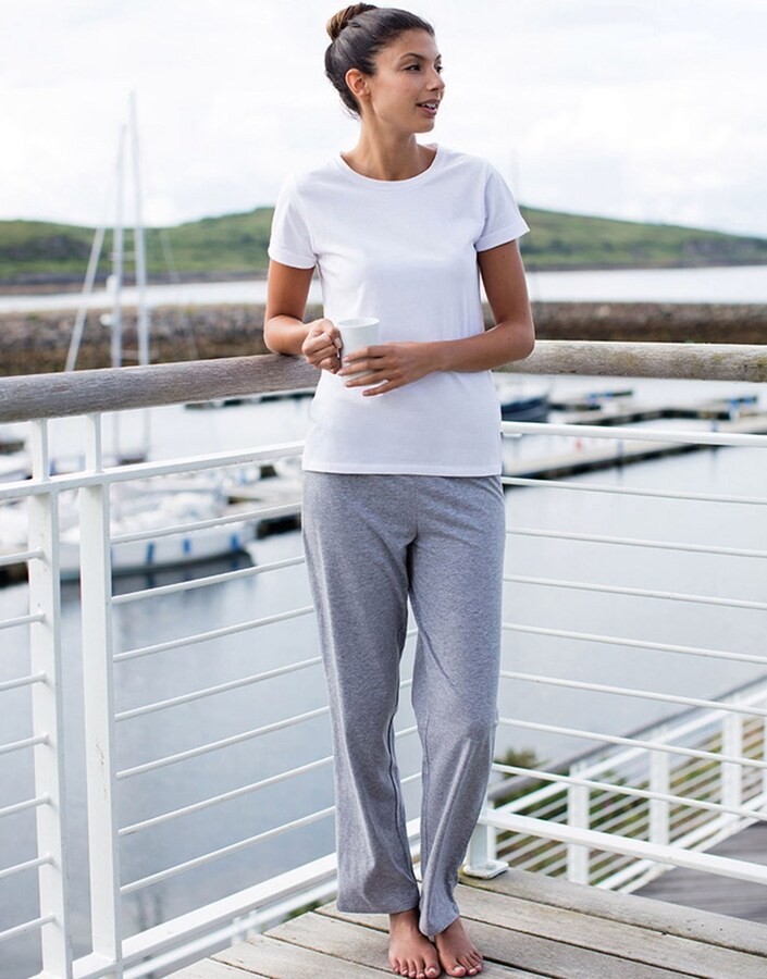 Pyjama t shirt long femme sales