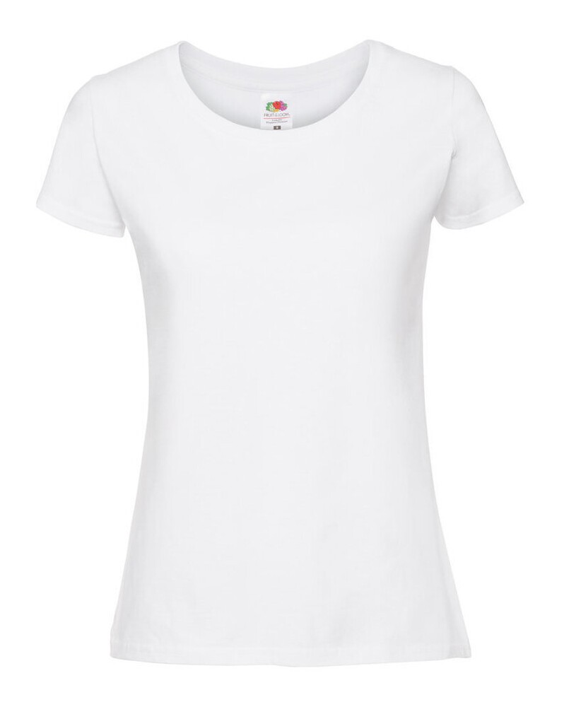 T shirt femme Premium en coton ringspun pais lavable 60 C 195 g m
