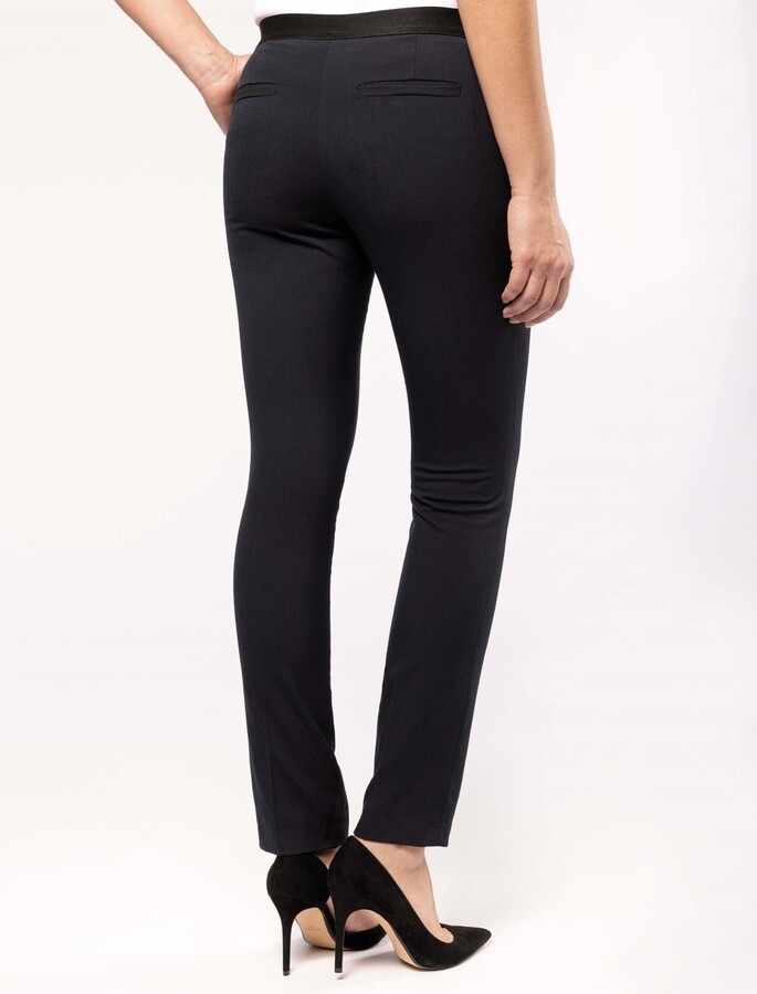 Pantalon femme coupe ajustee 220 g m