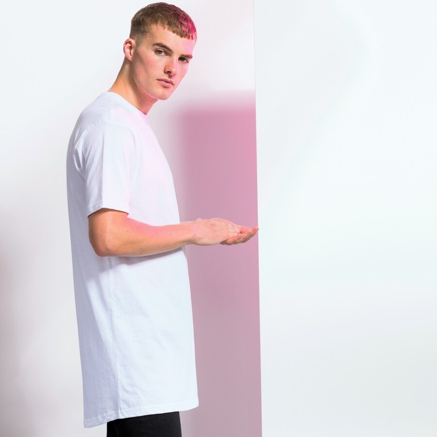 Tee shirt homme long discount