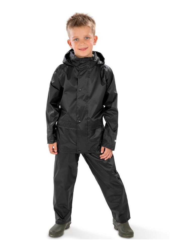 Ensemble pour enfant imperméable veste et pantalon avec capuche